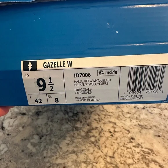 adidas Originals Women's Gazelle Shoes tan Size 9.5 - Picture 7 of 7